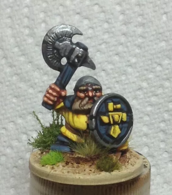 25mm 28mm well painted citadel Dwarf warrior Warhammer frostgrave D&D oop