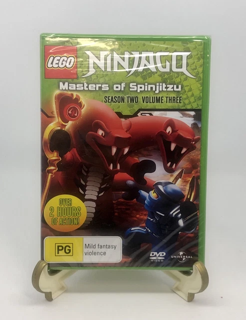New & Sealed Lego Ninjago - Masters of Spinjitzu - Season 2 Volume 3 DVD
