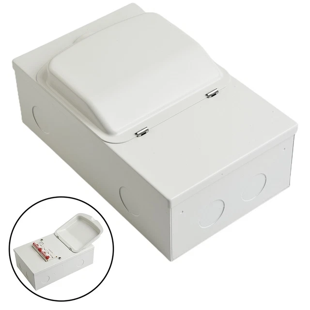 Interruttore Scatolato Square D 989219 – 240V 100A 2 Poli, Usato Ma Funzionante