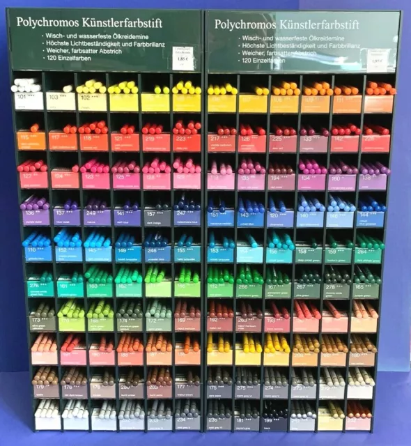 Faber Castell Polychromos Künstlerfarbstifte Buntstifte Einzelstift alle Farben