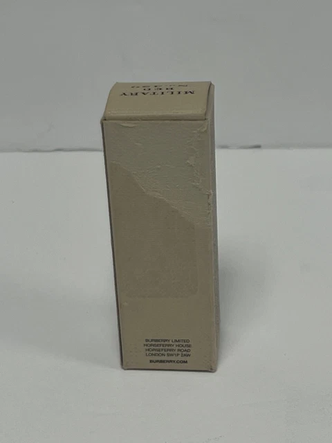 * READ NIB BURBERRY Lip Velvet Matte Long Lasting Lip Colour No 429 Military Red