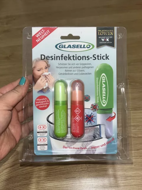 Desinfektions-Stick Glasello Weltneuheit