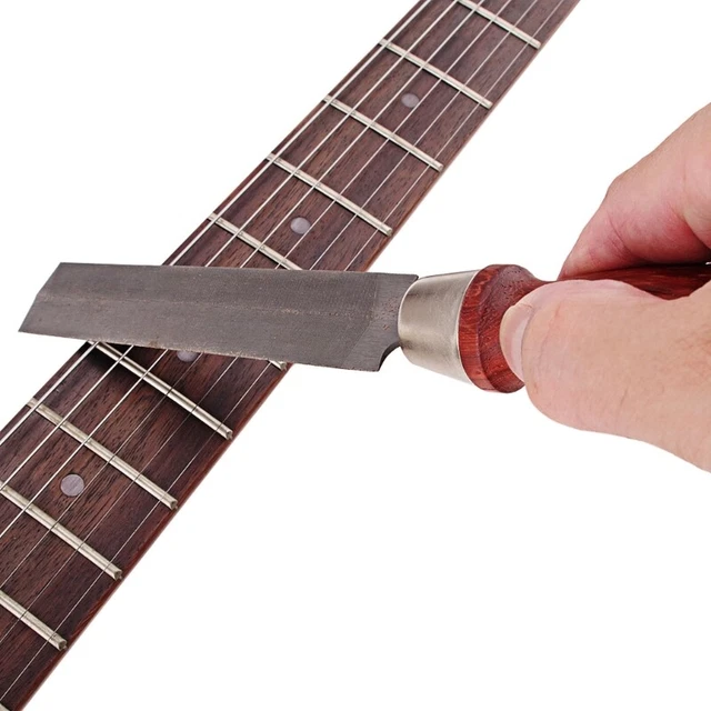 thumbnail image 2 of Guitar Bridge Saddle Nut Files Set, 13 Needles Kit Accessory Stainless Steel For Filing String Slots Into Nuts And Bridges, Suitable For Guitar And 2 of 10