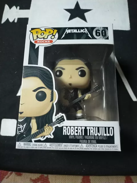 Funko pop Rocks METALLICA 60 Robert TRUJILLO !!!!!