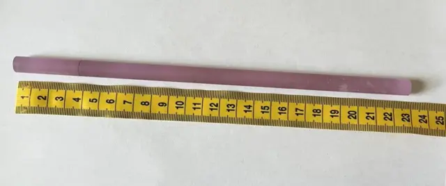 [G] Nd:YAG Laser Rod 11x228mm (~50g) Lapidary Crystal, Laboratory Seconds - Read