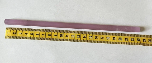 [G] Nd:YAG Laser Rod 11x228mm (~50g) Lapidary Crystal, Laboratory Seconds - Read