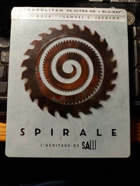 SPIRALE L'HERITAGE de Saw 4K UltraHD + BluRay Stellbook Brand New