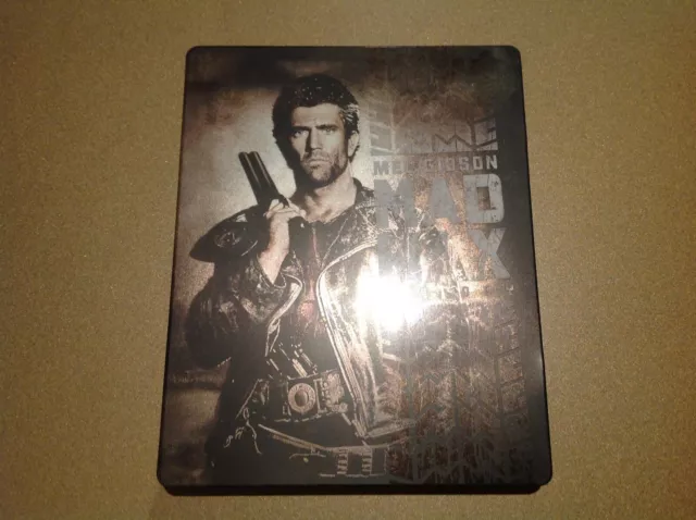 Películas Trilogía Mad Max, Steelbook: Versión Blu-Ray. Ed. Metálica, 3 Discos.