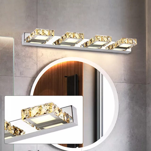 Modern Bathroom Vanity Light LED Make Up Wall Front Toilet Mirror Lamp Fixtures