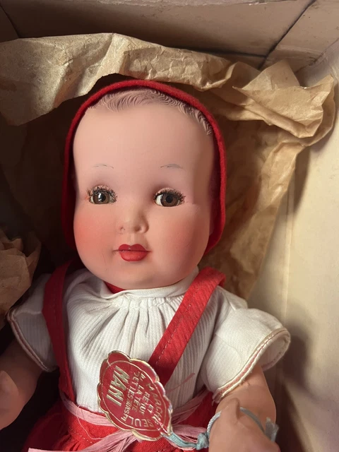 Jolie Poupée Ancienne Petit Colin Jeanne D'Arc En Celluloïd
