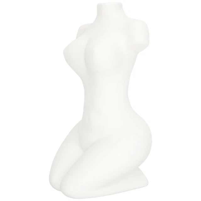 Ceramic Female Body Ceramic Vase Human Body Vase Decorate Miss