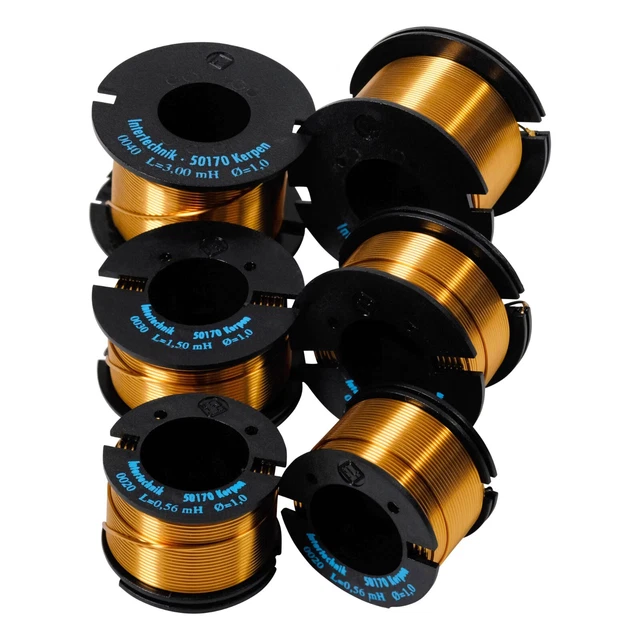 Intertechnik Bobine Aeree 2.70 MH R=0.97 LU62/41 Cu = 1.0 MM Intertechnik Bobine Aeree 2.70 MH R=0.97 LU62/41 Cu = 1.0 MM