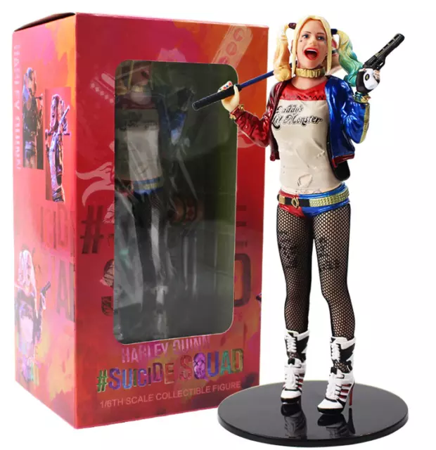 Figurine en carton Harley Quinn avec batte de baseball Haut 170 cm