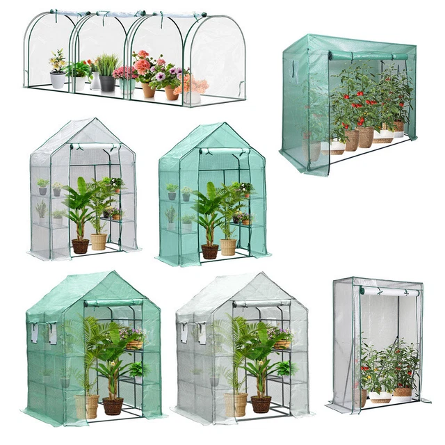 Dobar Scala Pieghevole Per Piante 3 Livelli - Fioriera A Scaletta In Legno, Verde Menta, 41x55x85 Cm, Con Vasi Inclusi - 3