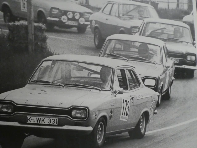 Miniature Trofeu – Ford Escort Mk1 Wooding – 2e Div.1 DRM Hockenheim 1972 – 1/43 – Prévente