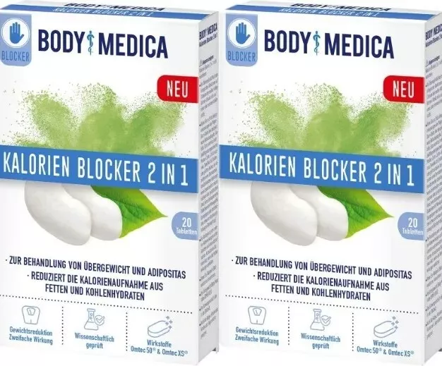 BODYMEDICA Kalorien Blocker 2in1 Tabletten 12 x 20St (MHD 31.05.2023)