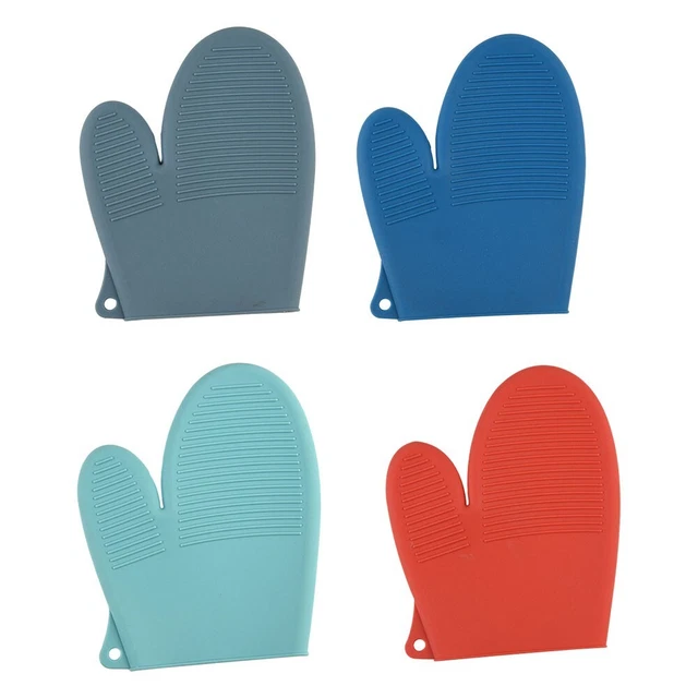 Forno resistente al calore in silicone grigio/rosso/blu/verde per cucina