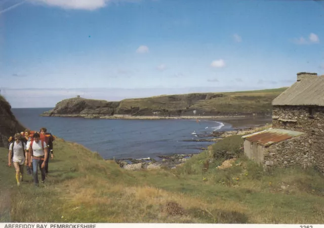 Postcard Abereiddy Bay Pembrokeshire Eye My Ref TU