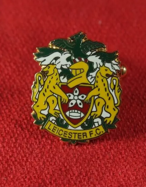 Vintage Metal and Enamel Leicester RFC Lapel Badge