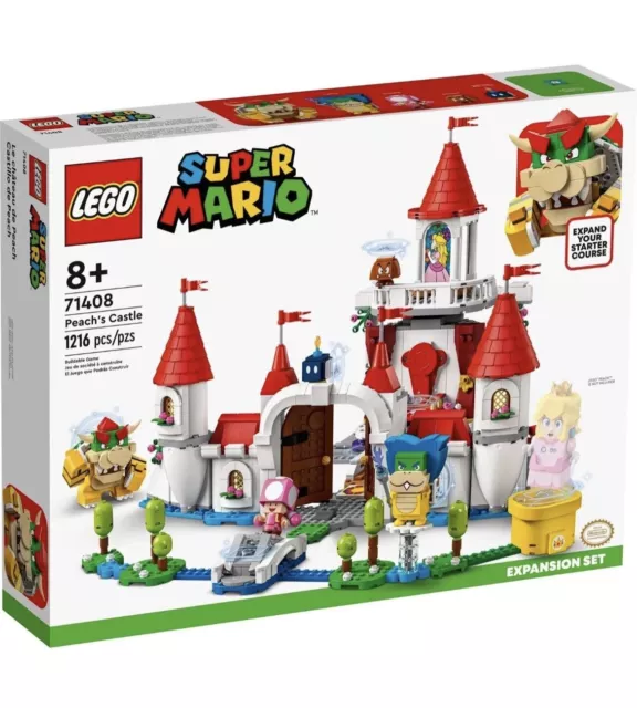 Lego 71408 Super Mario Castello Di Peach Pack Esp. Agosto 2022