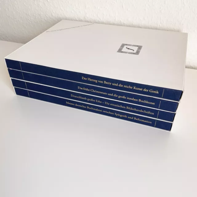 Set mit 4 Bänden - Faksimile Verlag Luzern - Edition Bel-Libro - Norbert Wolf