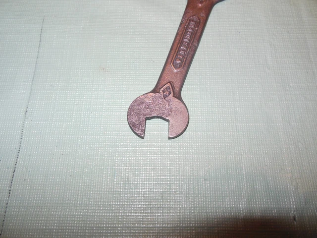 Vintage "Kraeuter Usa C1316" Open-End Wrench ~ 1/2 (1/4 Uss) & 13/32 (3/16 Uss) 9