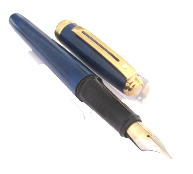 Stylo Plume Sheaffer Triumph - Plaque Or 23K - Modèle Prestige - Occasion Très Bon État