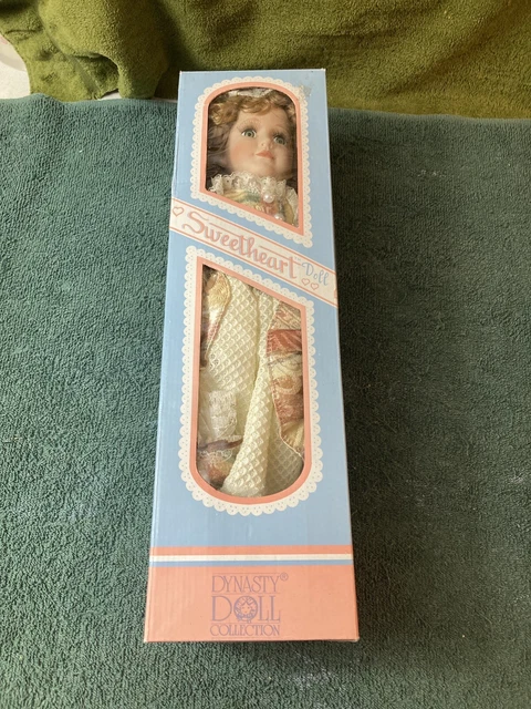 Dynasty Doll Collection Porcelain Doll- with box
