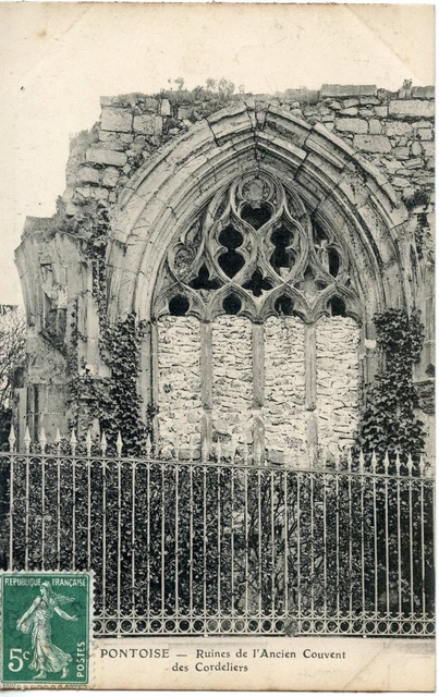 Carte Postale / Pontoise Ruines De L'ancien Couvent