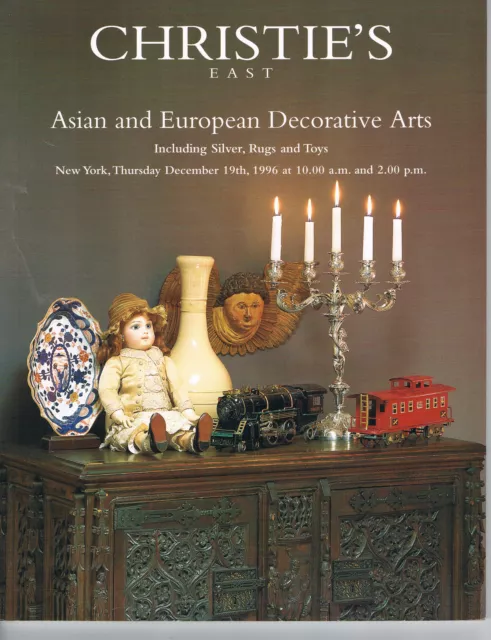 Christies- Asian & European Decorative Arts inc Silver, Rugs & Toys- Dec 19 1996