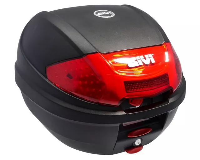 Topcase GIVI E300 Monolock 30L Koffer 300x400x410mm Roller Moped Mofa Motorrad