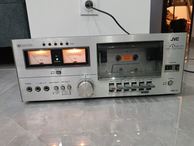 Platine Lecteur Cassette Vintage Jvc Kd-21D