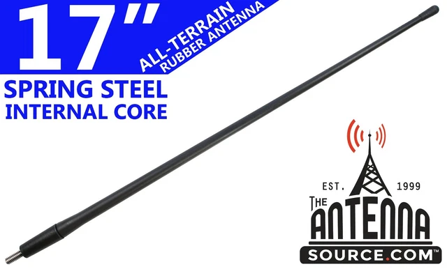 7-Inch Short Rubber Antenna Mast For Toyota Tundra (2000-2019) – Black Direct Replacement