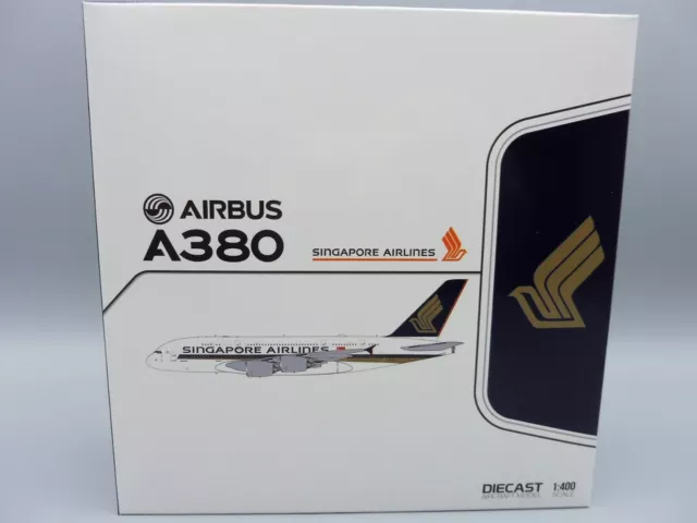 SINGAPORE AIRLINES Airbus A380-800 1/400 JCWINGS EW4388010 9V-SKV 2