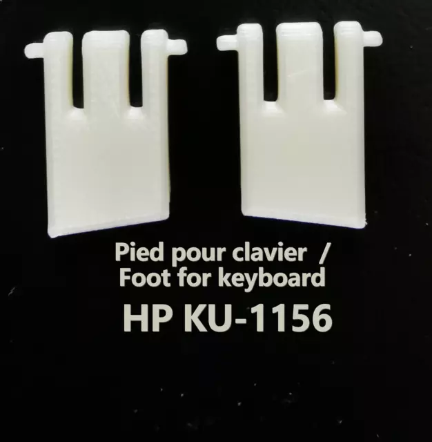 HP KU-1156 Keyboard Spare Replacement Tilt Leg Stand Foot Feet Set pied clavier