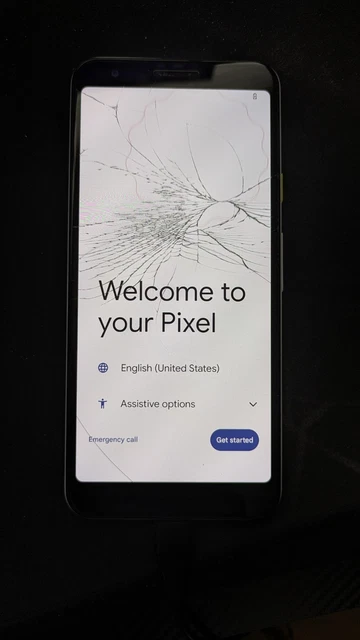 GOOGLE PIXEL 3A - 64 GB - Purple-Ish (Unlocked) $41.51