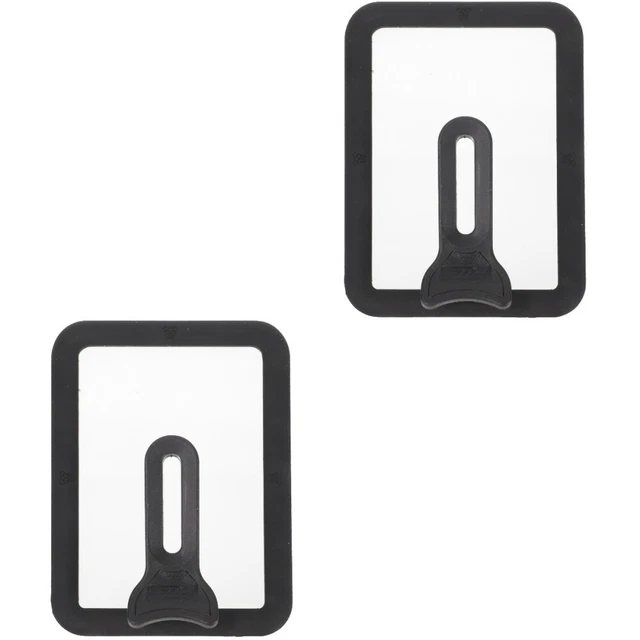 Dootafy Set 3 Stampi In Silicone Per Uova Quadrate - Antiaderenti Con Coperchio, 7,6 Cm, Azzurri