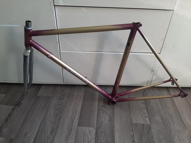 Cadre Vélo ROUTENS Artisanal - 60x58 Cm - Vintage Français, Taille 60