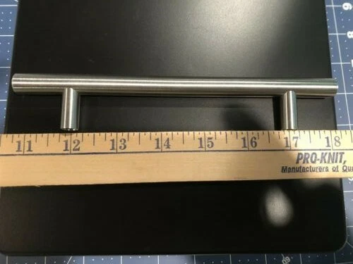 Ravinte 17 Pk Cabinet Handles Brushed Nickel  7.38” Length & 5" Center