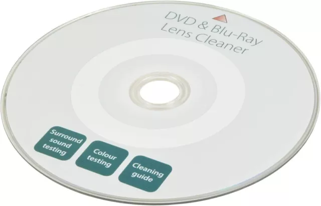 Laser Lens Cleaner Cleaning Disc Kit For DVD & Blueray Consoles