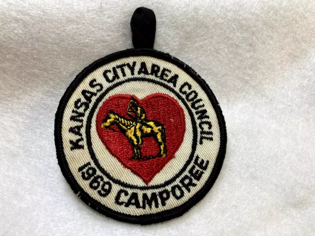 (ae9)  Boy Scouts - 1969 Kansas City Area Council Camporee patch