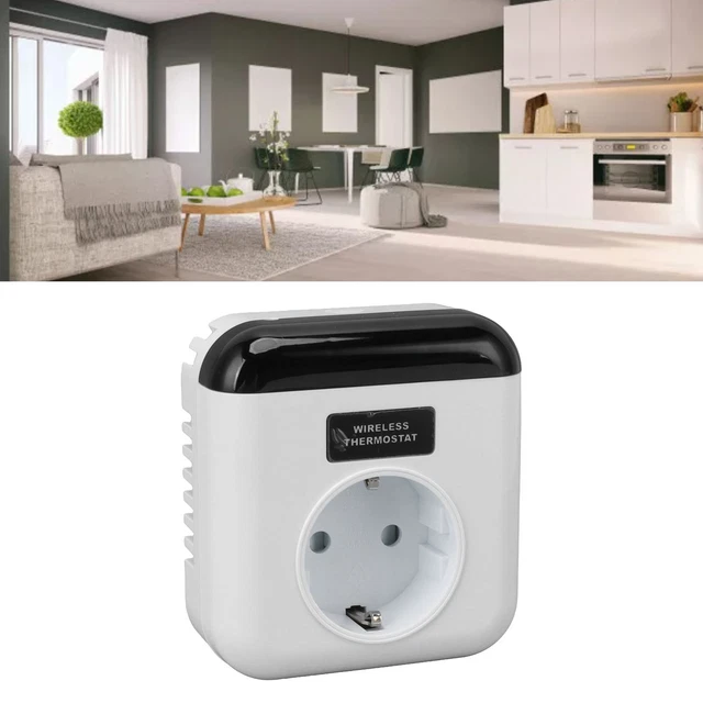 Plug In Socket WiFi Contrôleur De Température EU Plug 220V WiFi Thermostat Plug 2