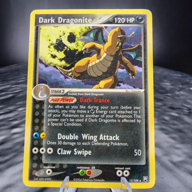 Dark Dragonite MP - 15/109 - Rare EX Team Rocket Returns Pokemon Card 🐉