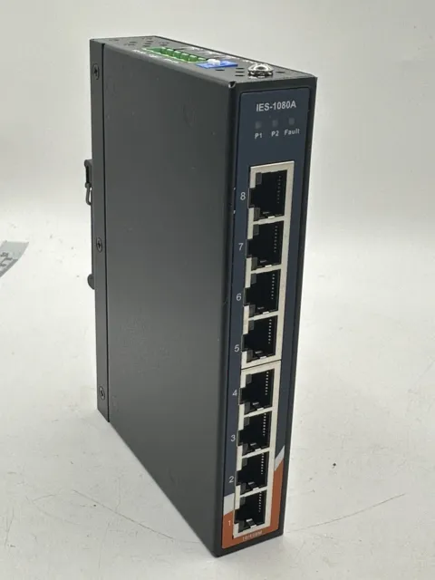 18337 Oring Ethernet Module Slim Type 8X 10/100Tx (Rj-45) Ies-1080A