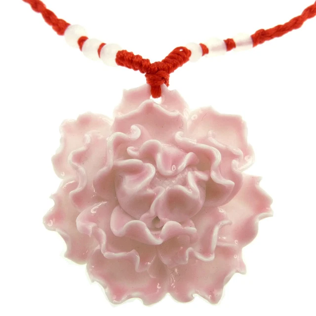 Collier Fantaisie Rouge Bordeaux Et Ivoire/crème Pour Robe De Mariée Ou Mariage - Neuf Avec étiquettes