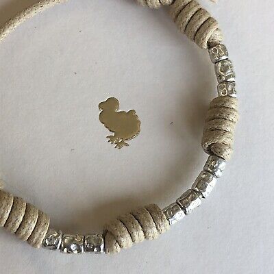 Pomellato Dodo Pomellato Bracciale Sabbia Granelli Ciondoli argento Unisex 100% Originale 
