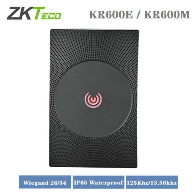 ZKTECO KR600E KR600M Door Access Control System RFID Card Reader IP65 ...
