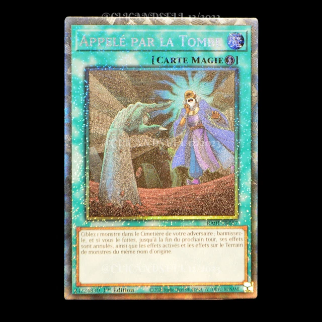 CARTE YUGIOH RA01FR057 Appelé par la Tombe CR Collectors Rare EUR 13,20 PicClick FR