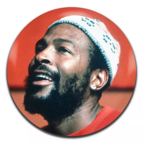 Marvin Gaye Soul Singer 25 mm/1 Zoll D Pin Knopf Abzeichen