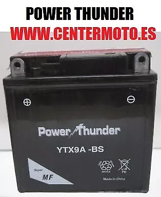 Batería power thunder YTX9-BS
